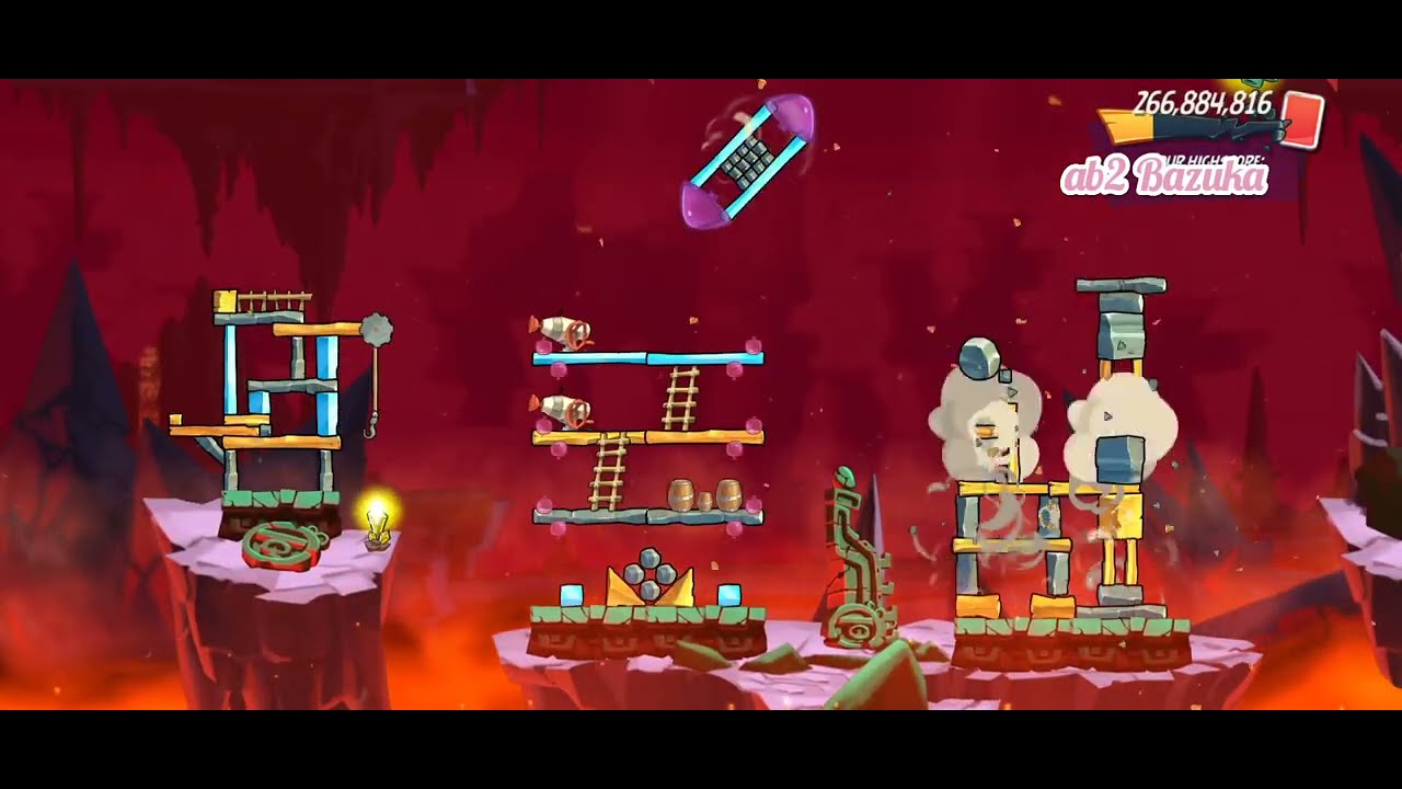 Angry Birds 2 Clan Battle  30 November  Gameplay Lava Rooms