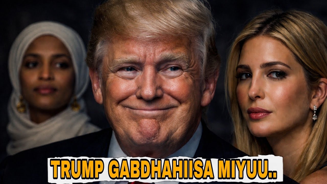 TRUMP OO LA SOO QARXIYAY ISAGA OO GABDHIISA KU DHAHAY EREYO XASAASI AH @GeediShow 