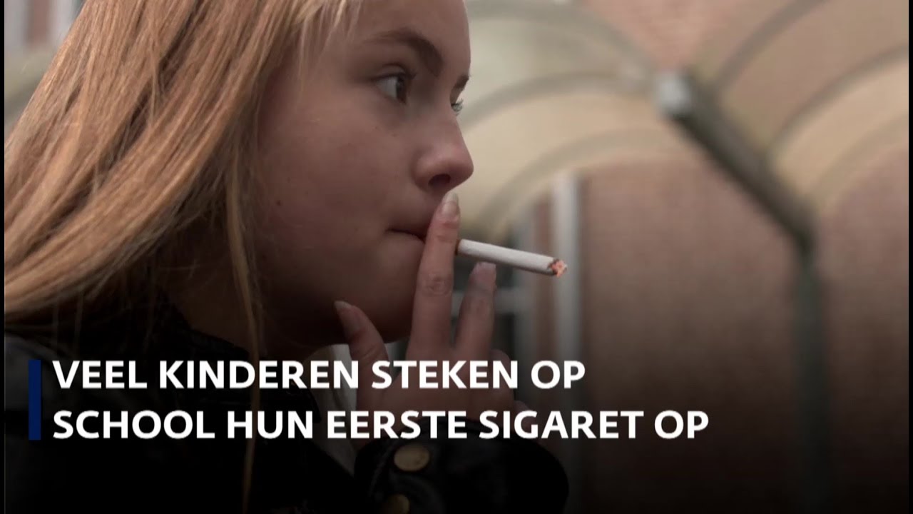 Scholen worstelen met rookverbod op schoolplein