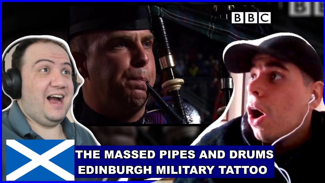 The Massed Pipes and Drums | Шотландский Эдинбургский военный оркестр — BBC — УЧИТЕЛЬ ПОЛ РЕАКЦИЯ...