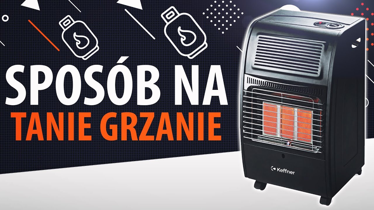 Sposób na TANIE ogrzewanie  - Piecyk Gazowy Keffner - 4200 W  | Jak bezpiecznie korzystać?