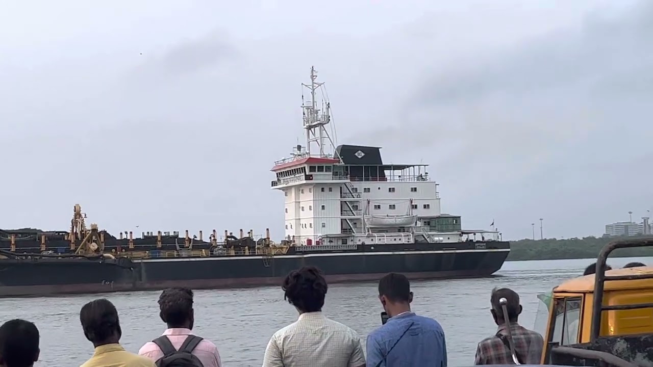 RO-RO Ferry From Fort Kochi to Vypin, Ernakulam, Kerala, India