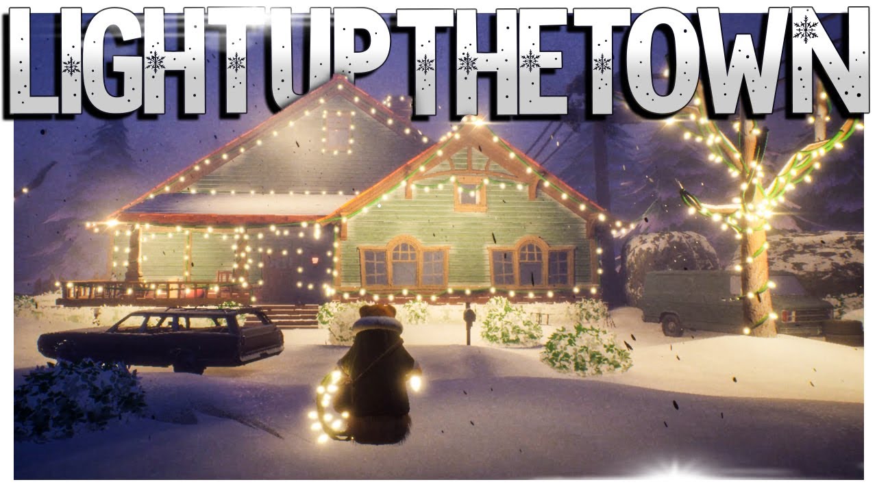 A Cozy Christmas Decoration Game That Is AMAZING! // Light Up The Town