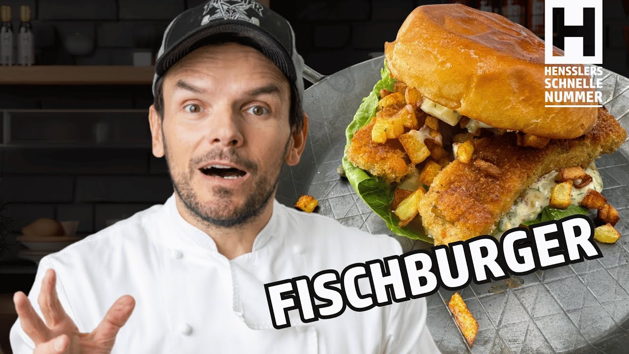 Schnelles Fischburger Rezept 