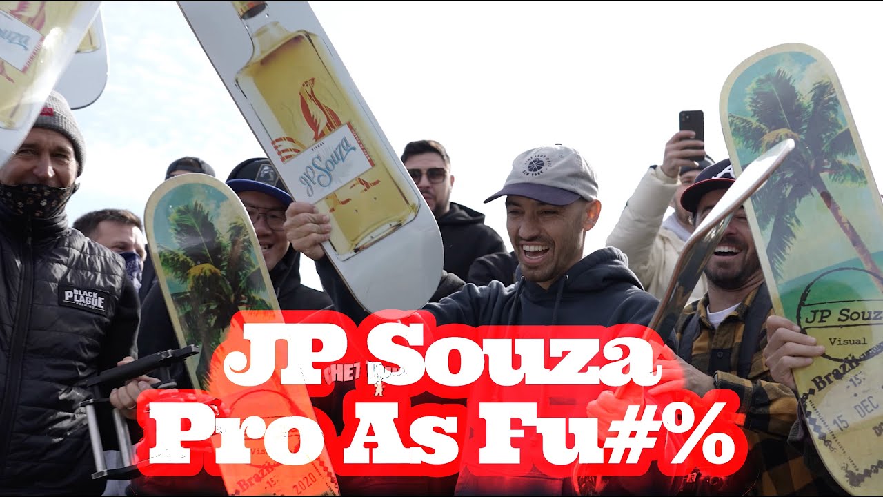 JP SOUZA PRO AS F**K FOR VISUAL SKATEBOARDS