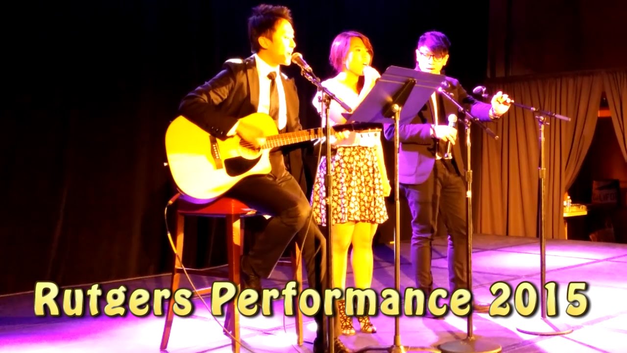 Lana, Gun, and Tin perform at Rutgers Asian Banquet