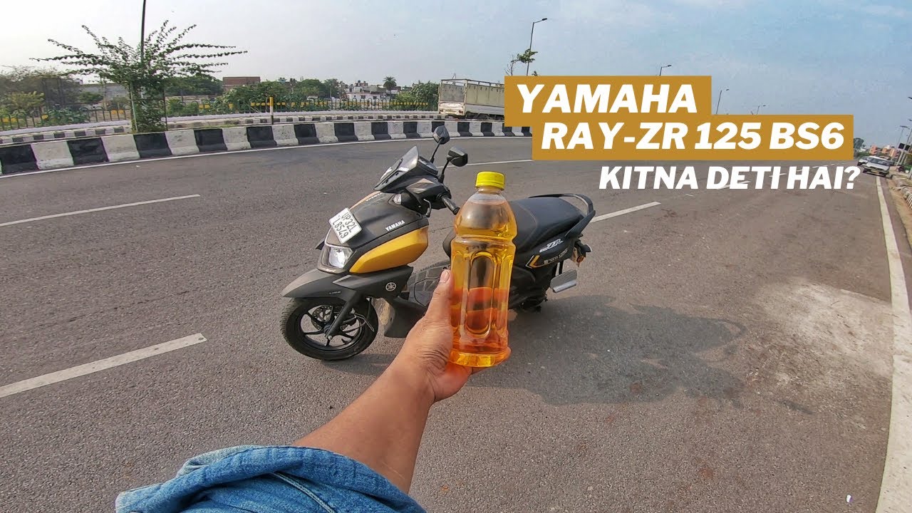 Yamaha Ray-ZR 125 BS6 Kitna Deti hai ? | Real Time Milage Test | Ksc Vlogs