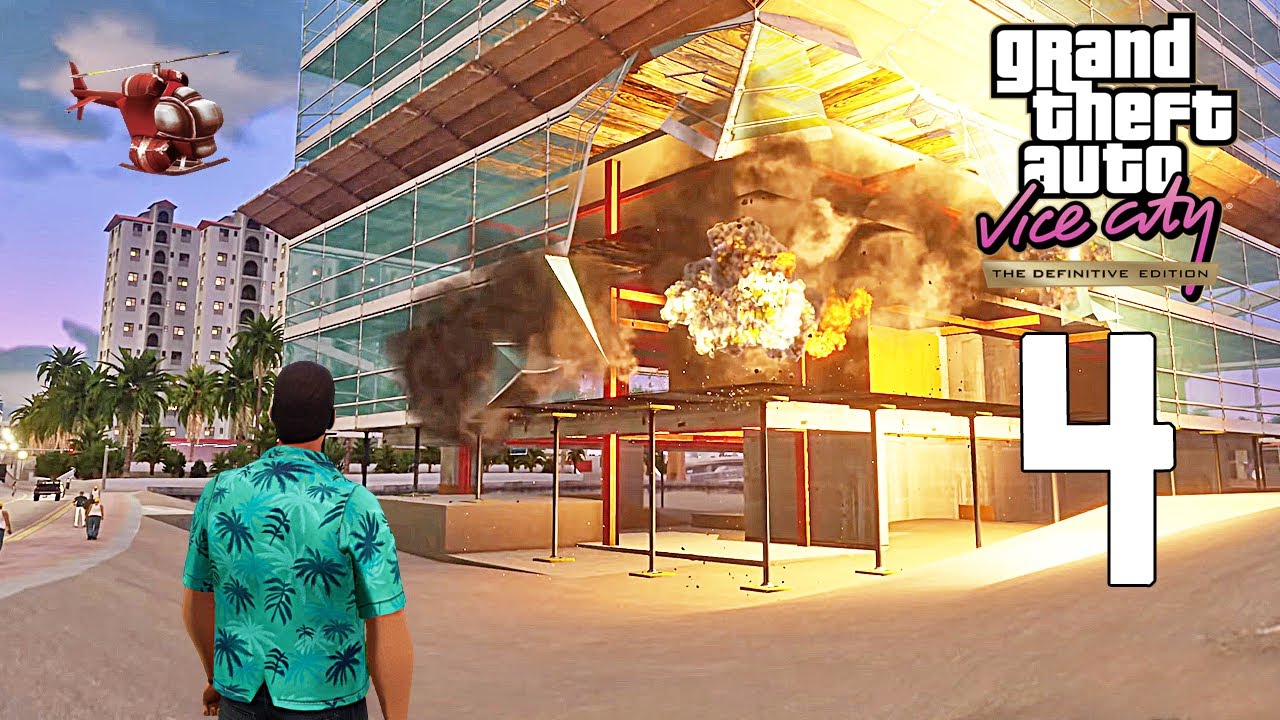 GTA VICE CITY DEFINITIVE EDITION BÖLÜM 4 - İNŞAAT GÜMLÜYOR