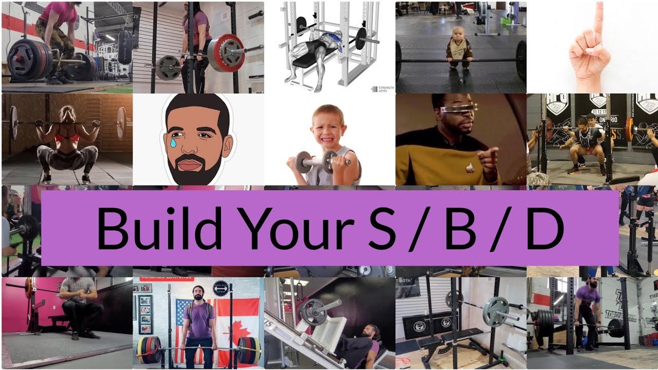 BEST Exercises To Increase Squat / Bench / Deadlift (Beginners) #strengthtraining #fit