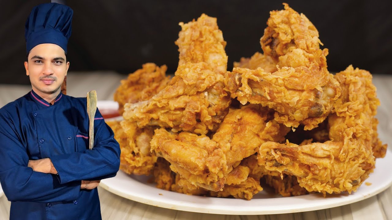 Kfc Style Chicken Wings| Chicken Wings Recipe By Chef M Afzal|