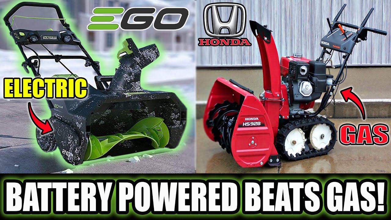 EGO 56V Cordless 21'' Electric Snow Blower (BETTER THAN HONDA GAS POWERED)