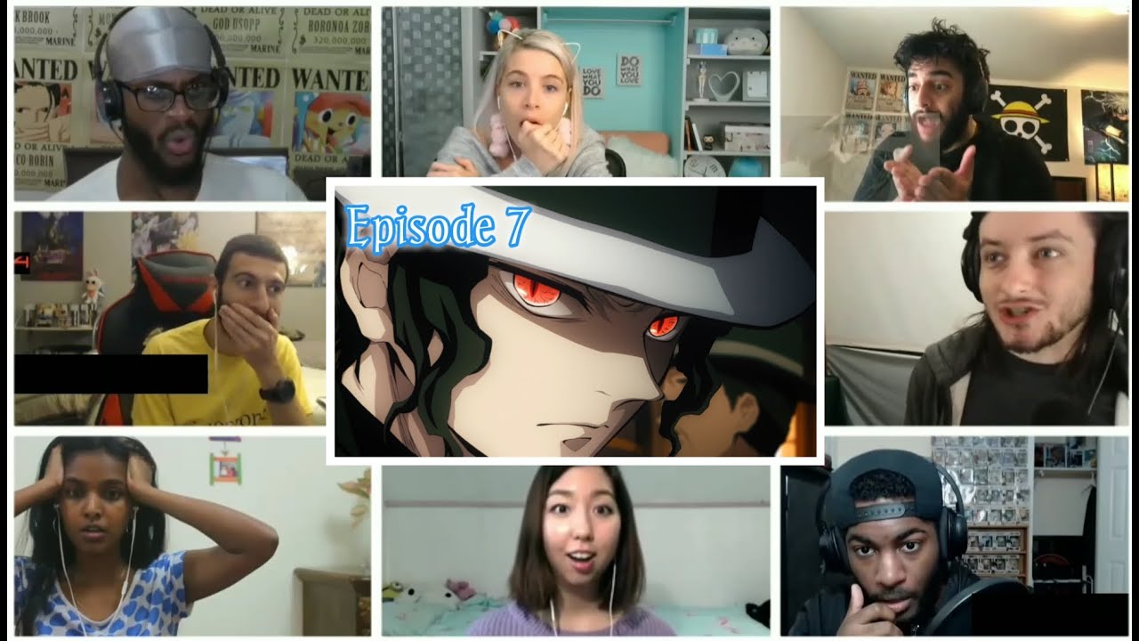Demon Slayer || Kimetsu no Yaiba episode 7 reaction mashup