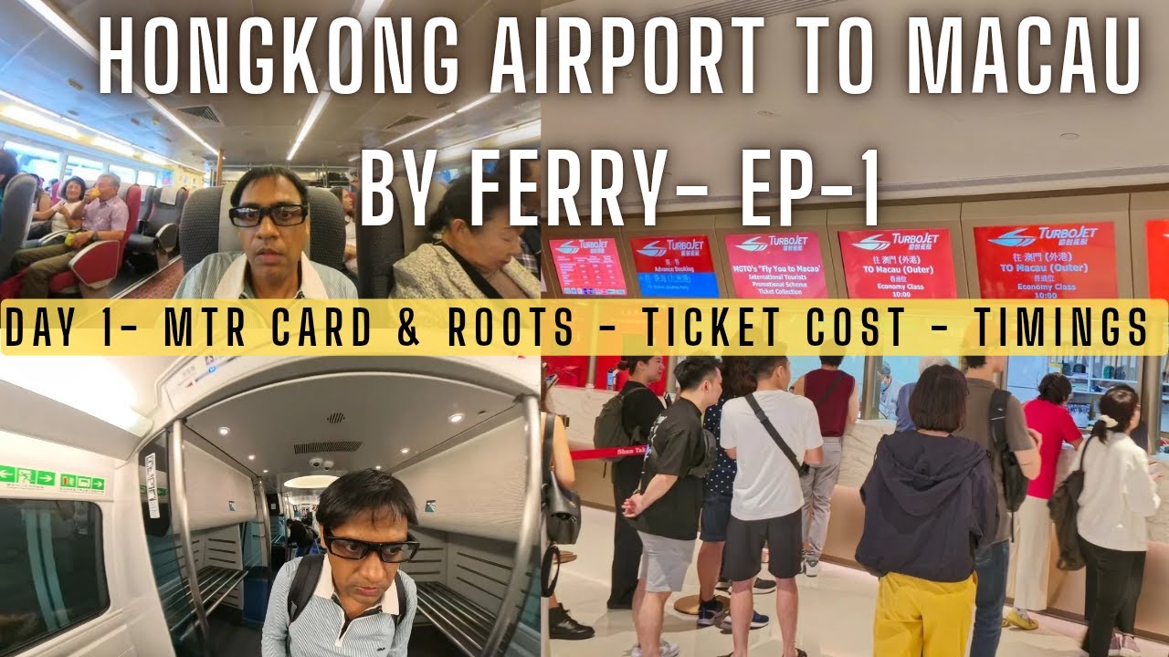 Hong Kong airport to Macau by Ferry | Travel Guide