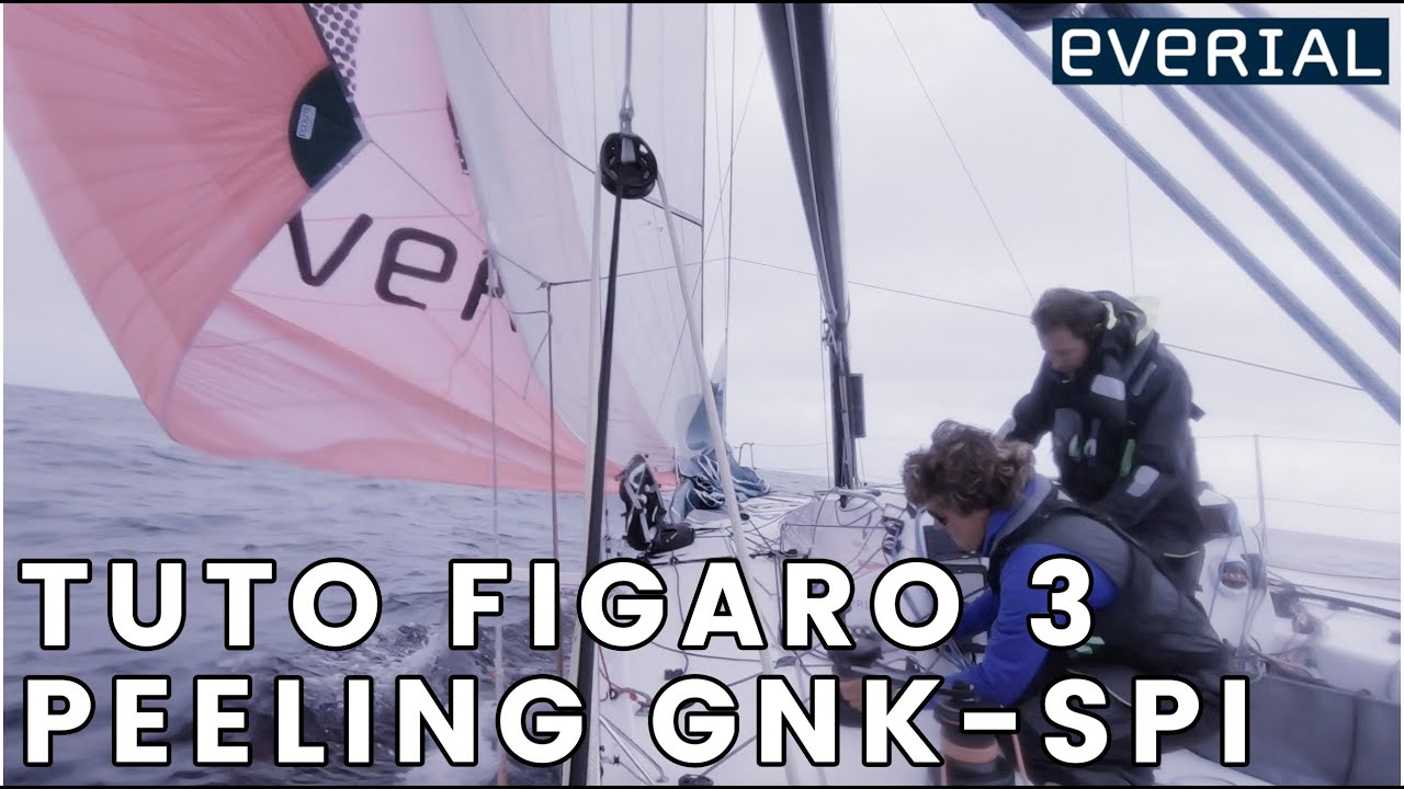 TUTO Figaro 3 : Peeling Gennaker-Grand Spi