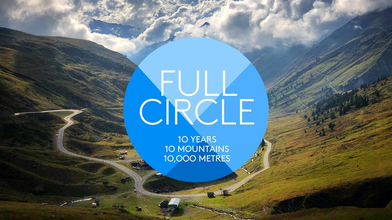 Full Circle - From Escapism to Reconnection. 10 Years, 10 Mountains & 10,000 metres of climbing.