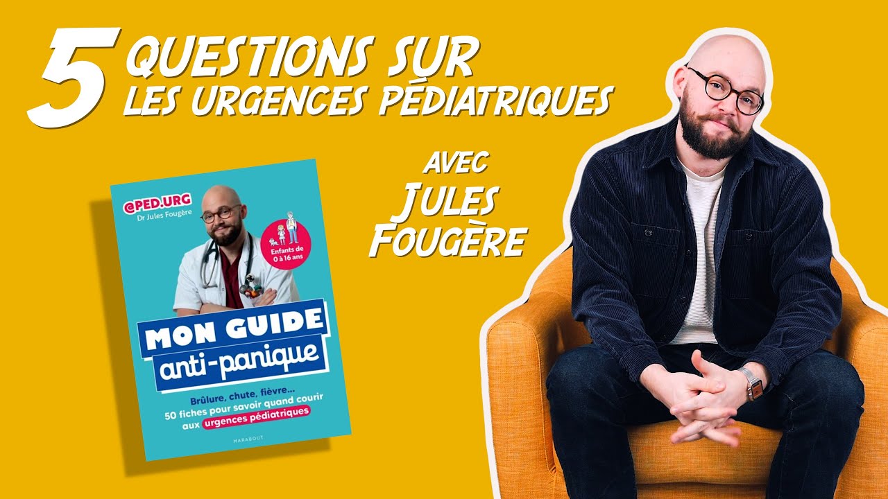 5 questions sur les urgences pédiatriques avec le pédiatre urgentiste Jules Fougère aka @ped.urg