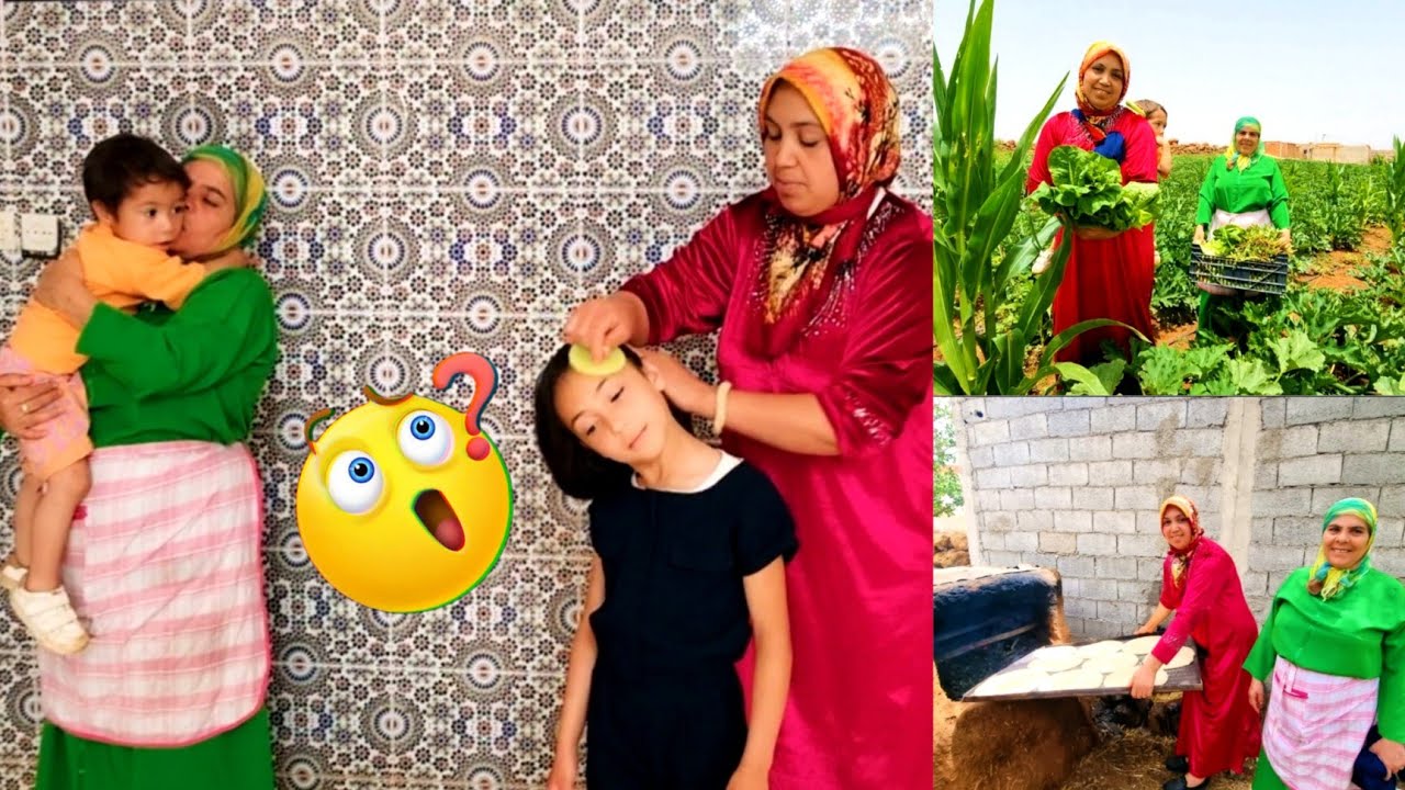 الروتين توريا مع وليداتها وروينتها معهم🤯 او مشات السوق تقضات بلا فلوس😳ودازت عند جيرانها خبزات معهم🔥