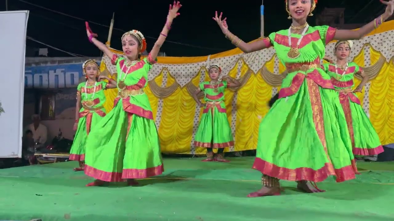 Manu’s Kuchipudi program at sai baba temple