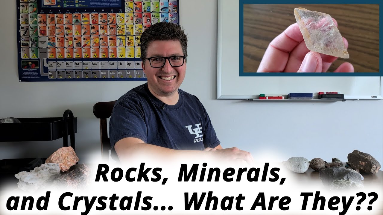 What is a Rock, Mineral, Crystal, Stone, Jewel... Learn the Differences!