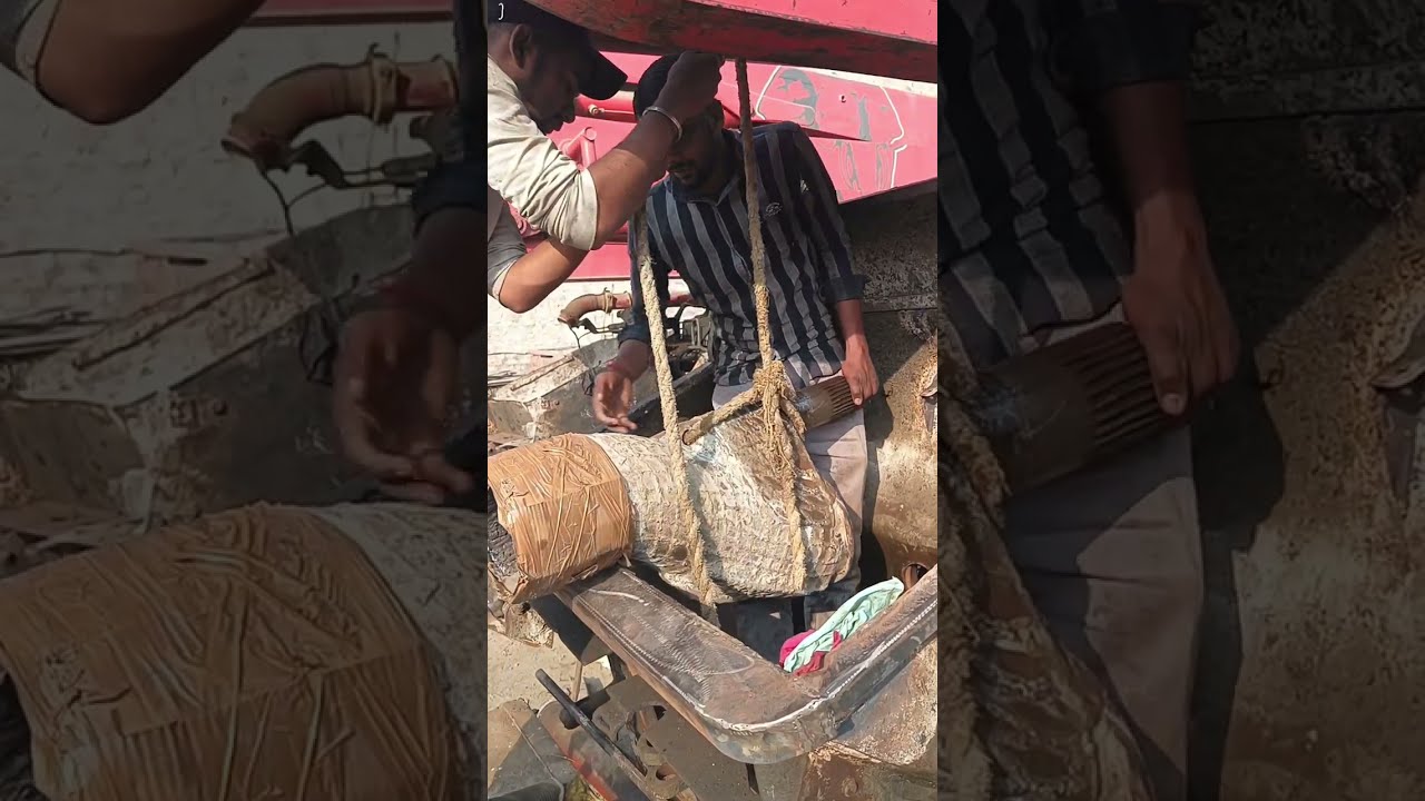 हापड़ रिपेयरिंग का फुल वीडियो #tranding #automobile #putzmeister #boompump #hardworkworks #ytshorts 