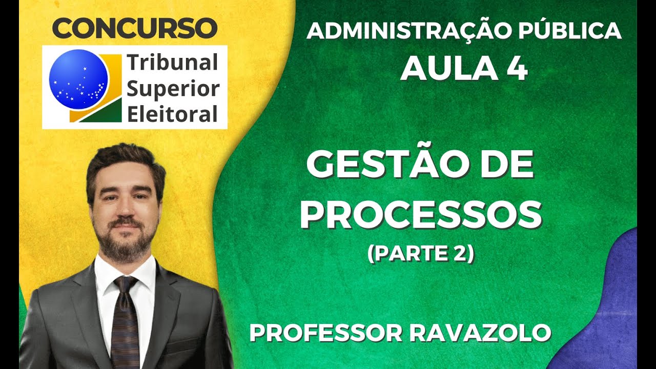 TSE - Administração Geral e Pública - Processos (parte 2)