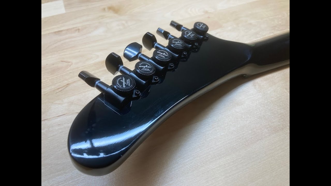 Guyker Locking Tuners Install
