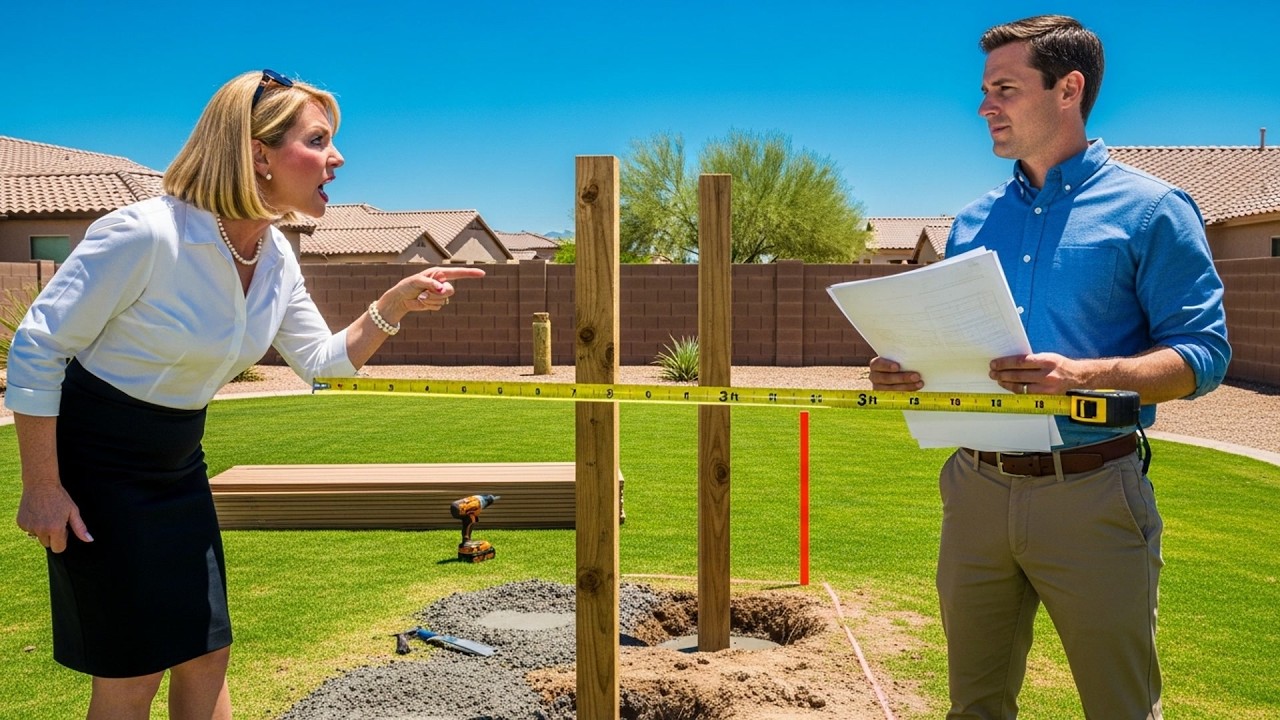 HOA Karen's Fence Is Three Feet On My Side, Judge Made Her Move It At Her Own Expense