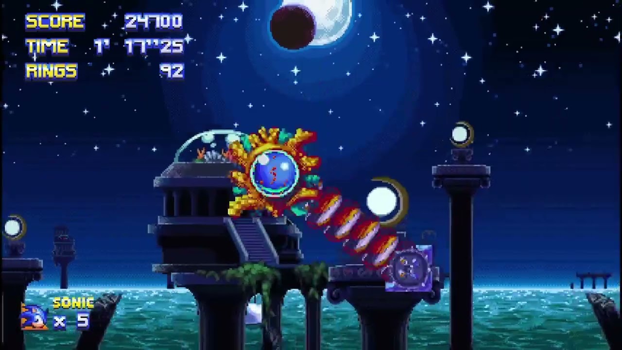 Sonic Galactic - Coral Garden Act 2 Speedrun 3'15