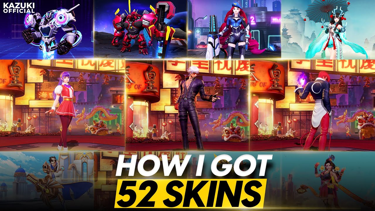 UNBELIEVABLE LUCK IN THE KOF DRAW | I GOT 3 KOF & MANY EPIC SKINS