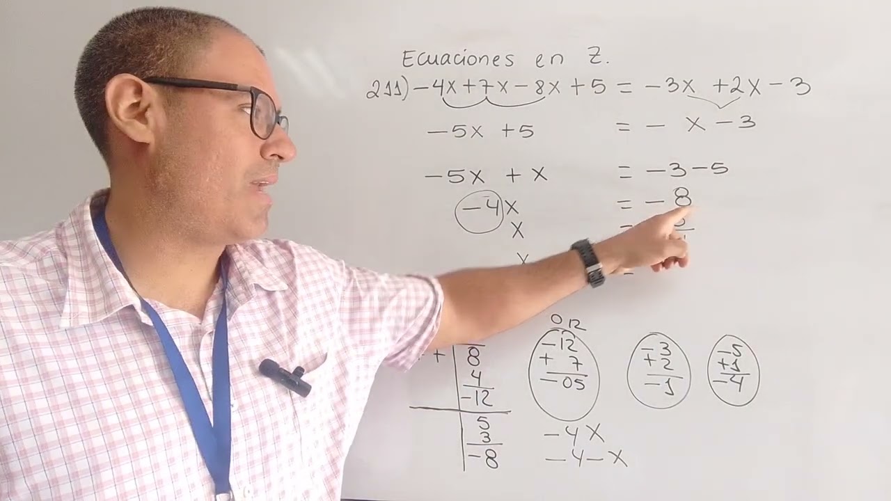 Ecuaciones en Z. 