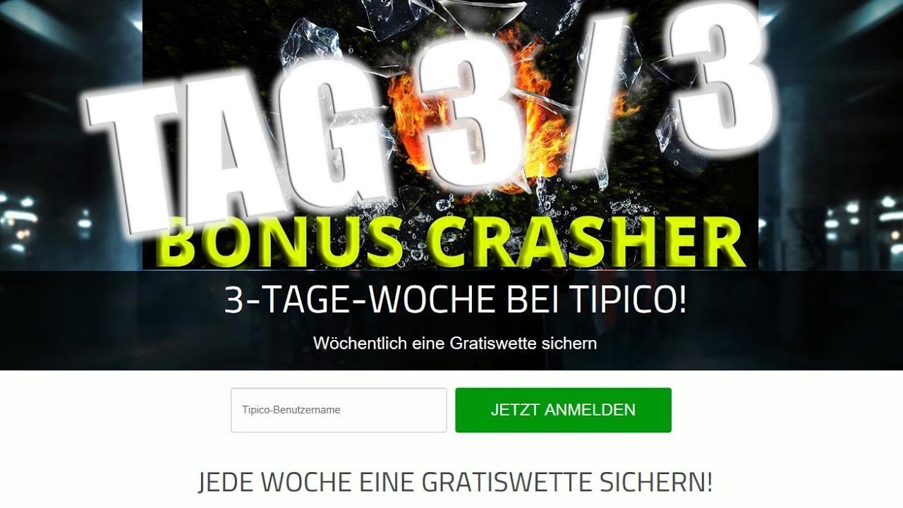 Tipico Gratis-Wetten Bonus-Challenge - Tag 3/3 mit Sportwetten von 200 Euro