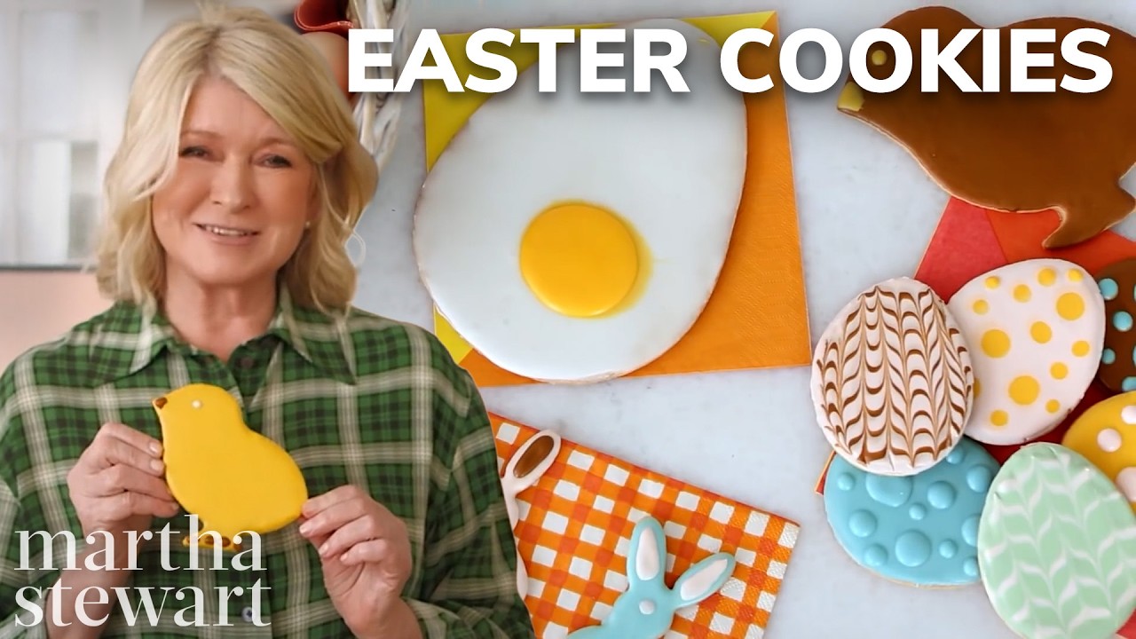 Frosted: Martha's Easter Cookies-Martha Stewart