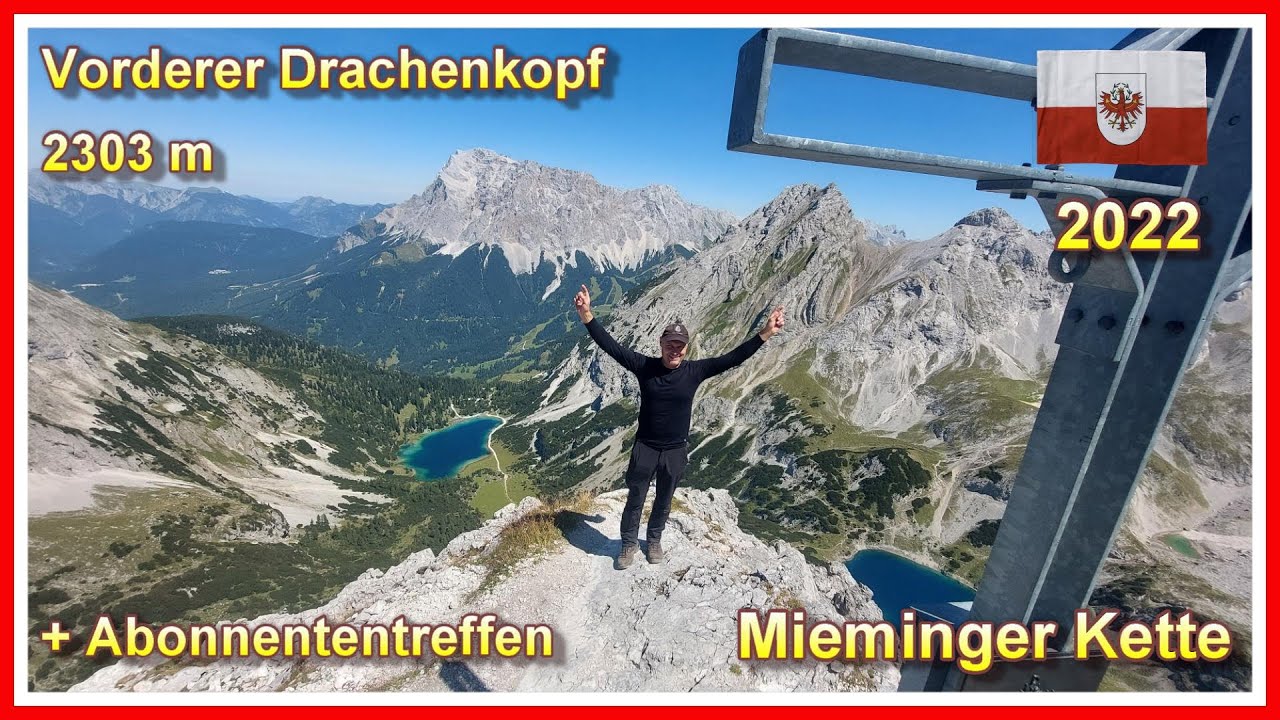 Wanderung auf den Vorderen Drachenkopf | 4K | Mieminger Kette 2022