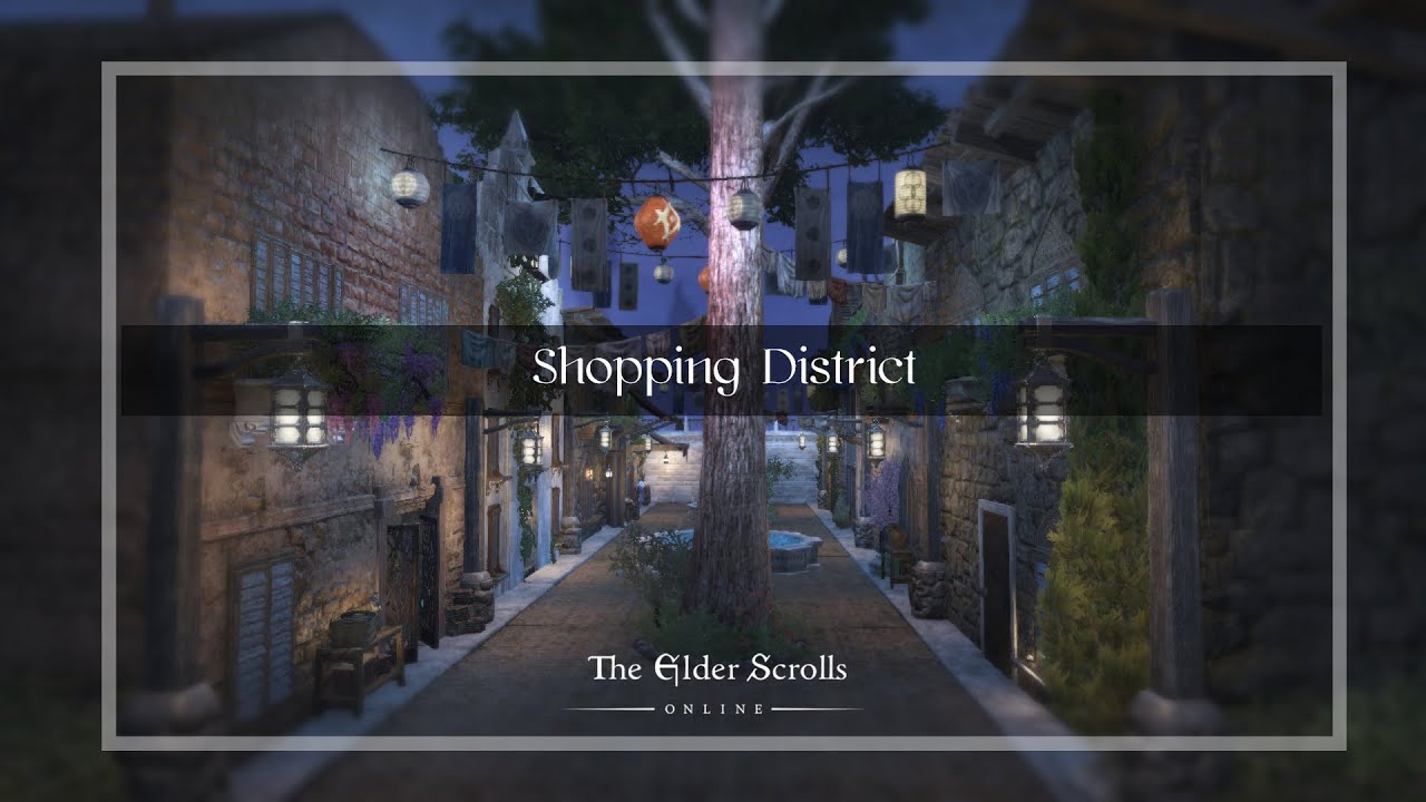ESO Housing: Shopping District (Coldharbour Surreal Estate)