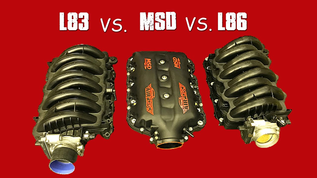 GEN 5 LT1 INTAKE TEST (L83 V L86 V MSD)