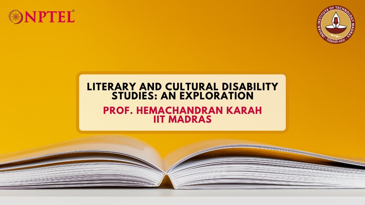 Literary and Cultural Disability Studies  An Exploration