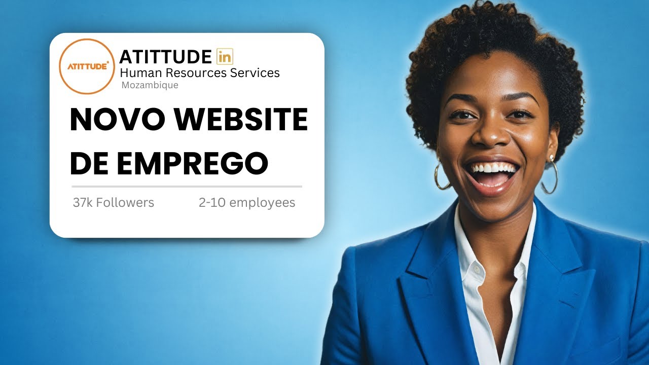 CONHEÇA O NOVO WEBSITE DE EMPREGO EM MOÇAMBIQUE