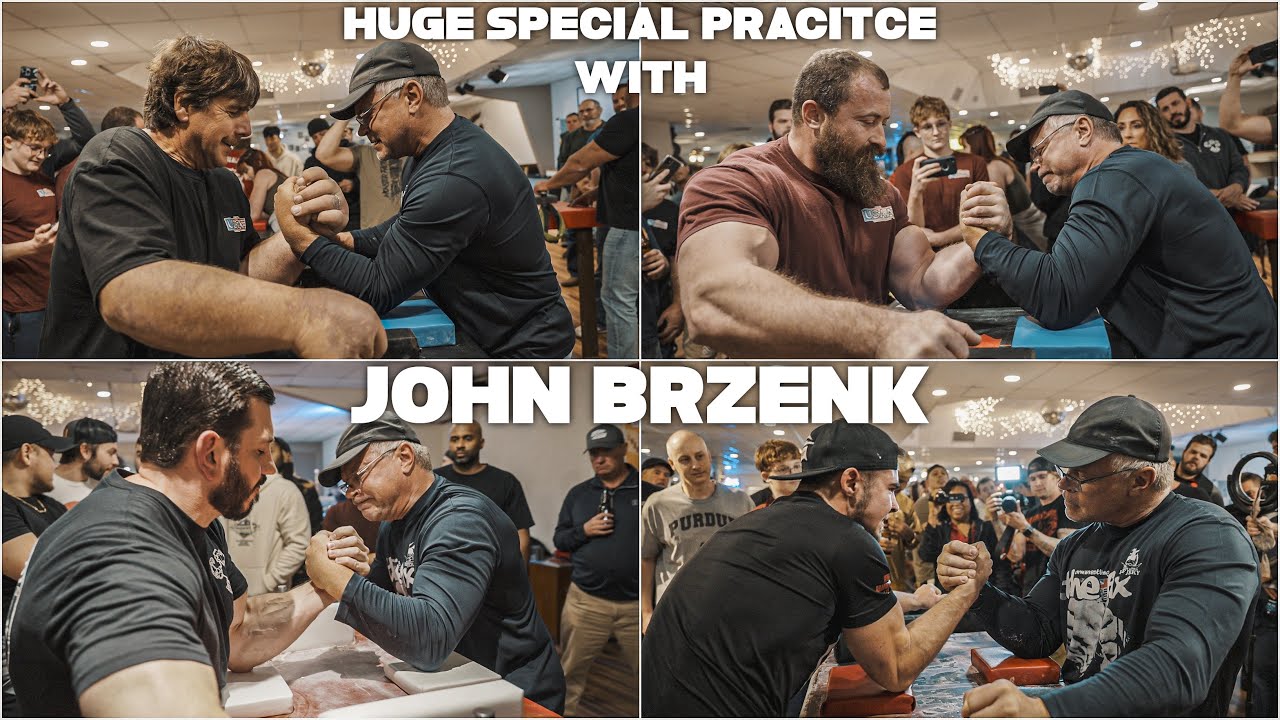 John BRZENK takes on the Midwest before his match with Devon LARRATT!! (HUGE practice!)