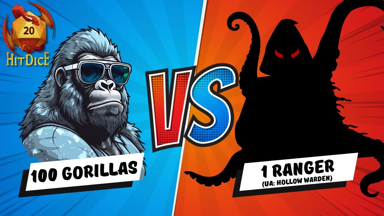 100 Gorillas gegen einen Level 20 Ranger | Warum der 