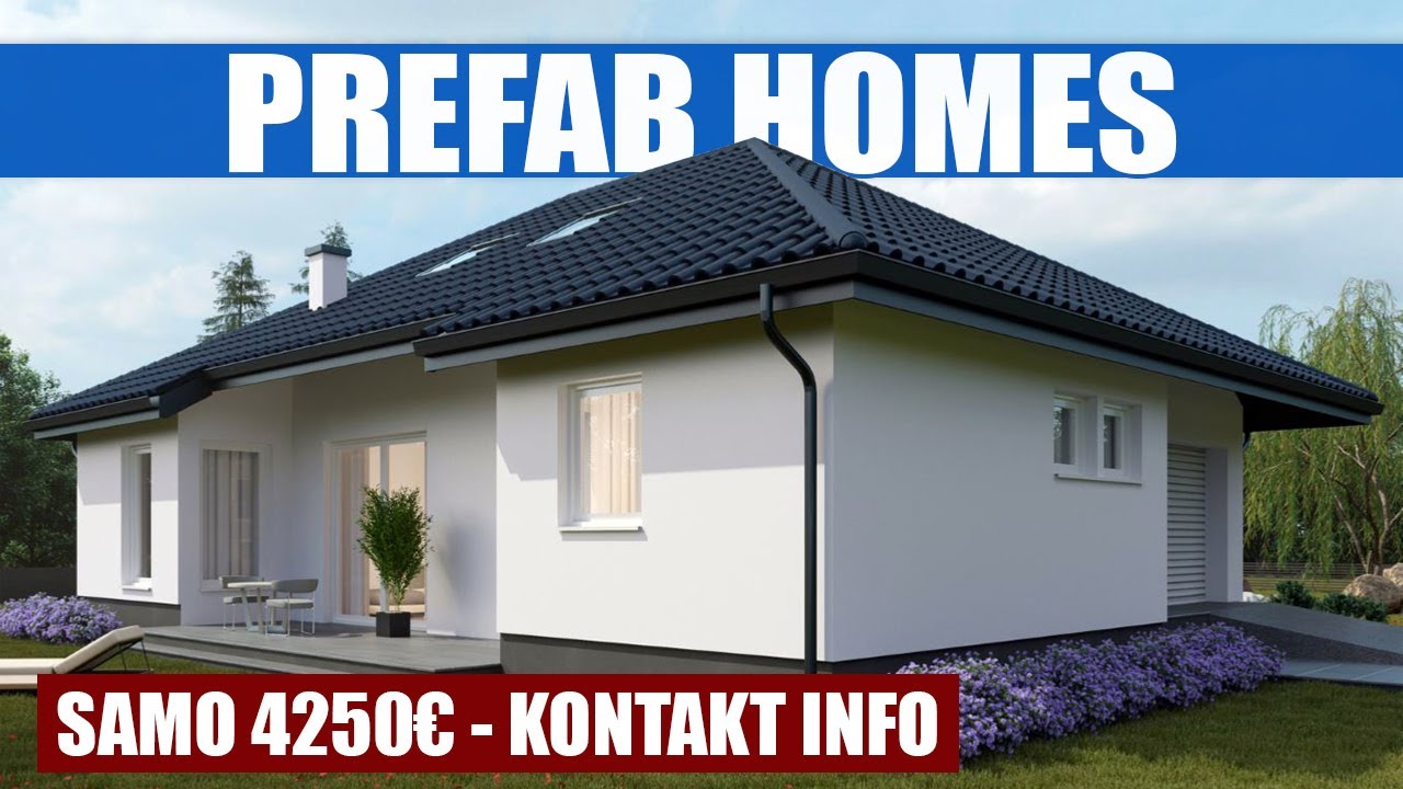 MONTAŽNA KUĆA 4250&euro;  KONTAKT I KATALOG - Najjeftinije Montažne Kuće