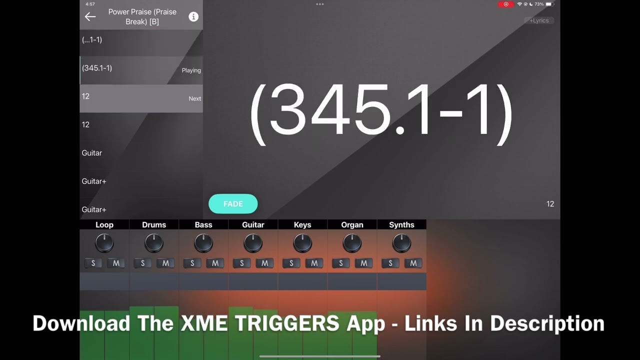 Power Praise (Praise Break) XME TRIGGERS App Preview