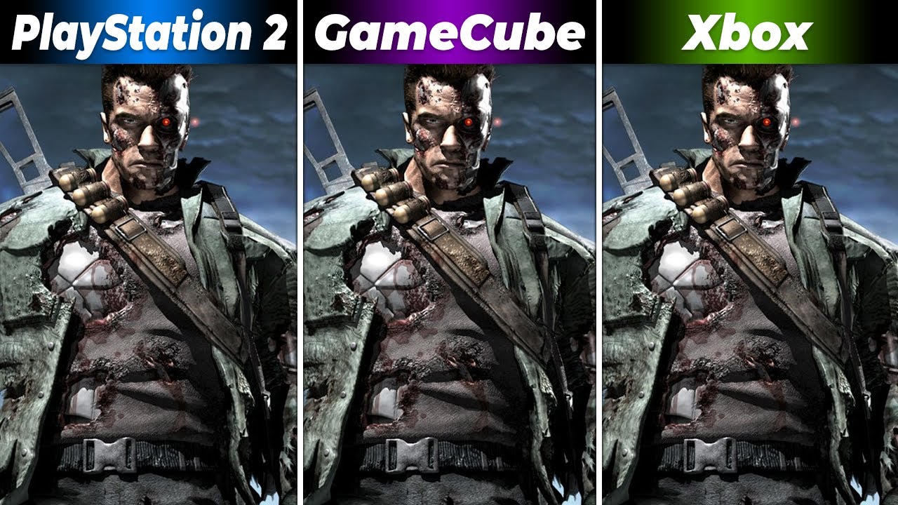 Terminator 3 The Redemption (2004) | GameCube vs Xbox vs PlayStation 2 [Graphics Comparison]