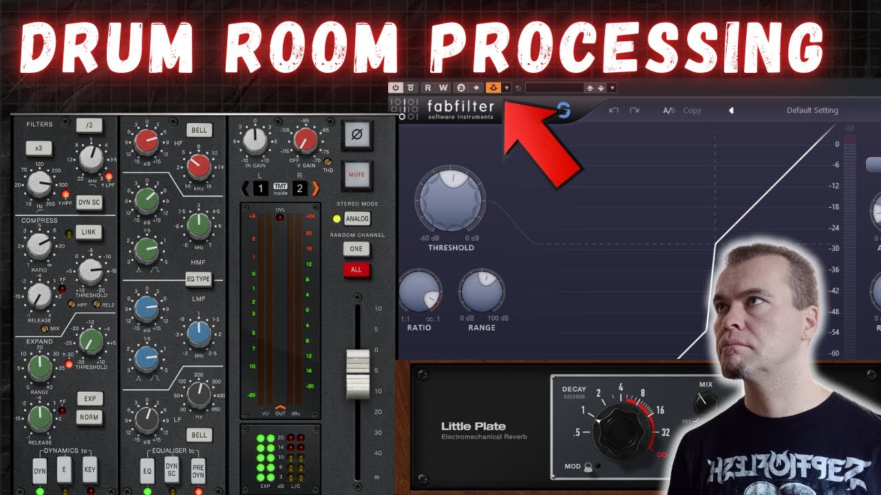Drum Room Processing for Metal: Snare-Focused Room Sound