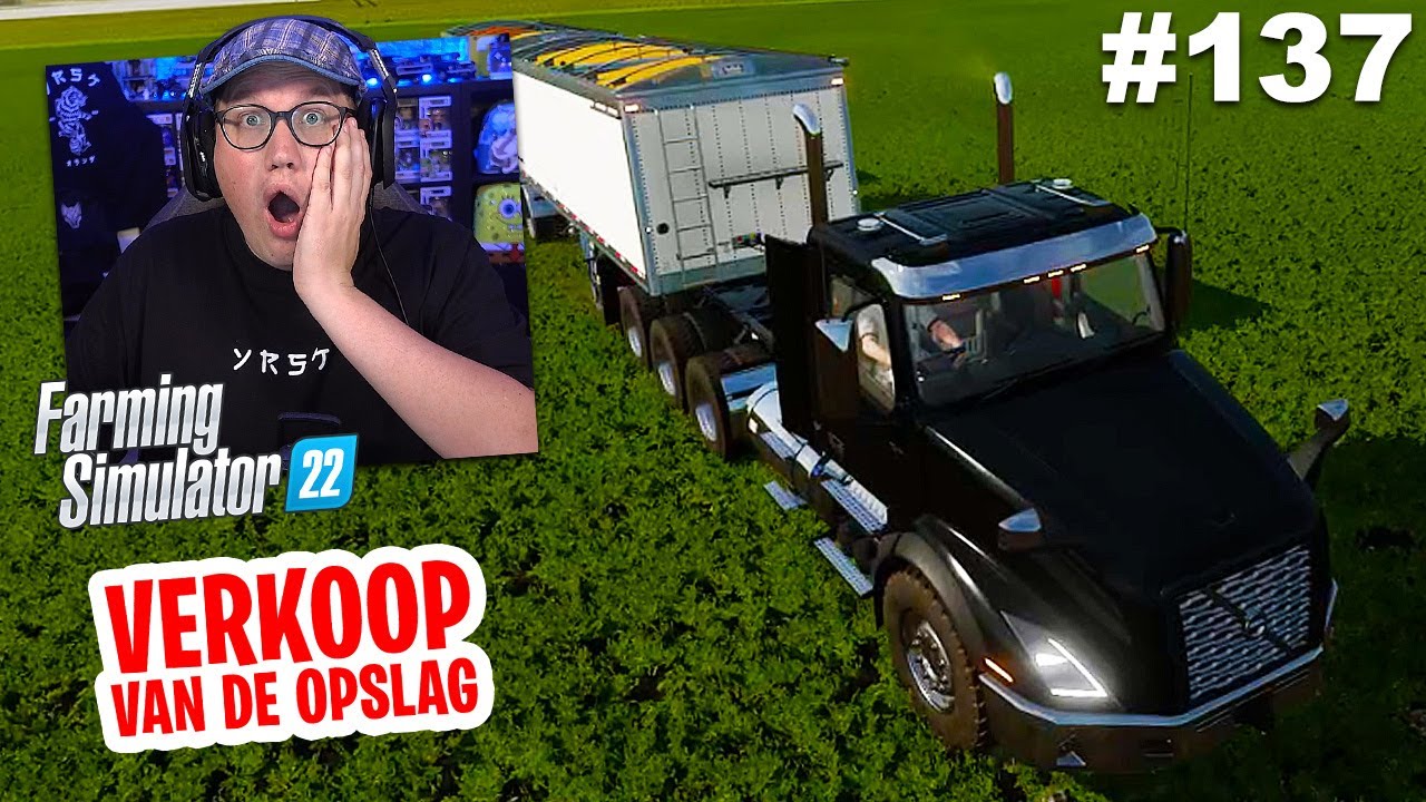 COMPLETE OPSLAG VERKOPEN! // Farming Simulator 22 #137 (Nederlands)