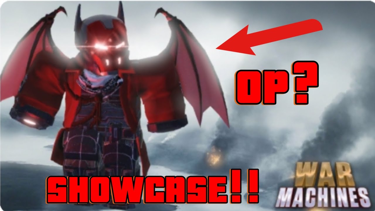 WAR MACHINE HALLOWEEN UPDATE!!SHOWCASE MK VAMPYRIC!! | ROBLOX