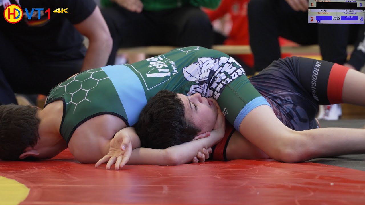 🤼 | Wrestling | German Team Championship 2022 (U17, U14) - FINAL 43kg GR | AWATEW vs. LUDWIG
