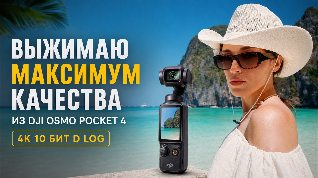 Не обзор DJI Osmo Pocket 4 | Реальный опыт видеомейкера