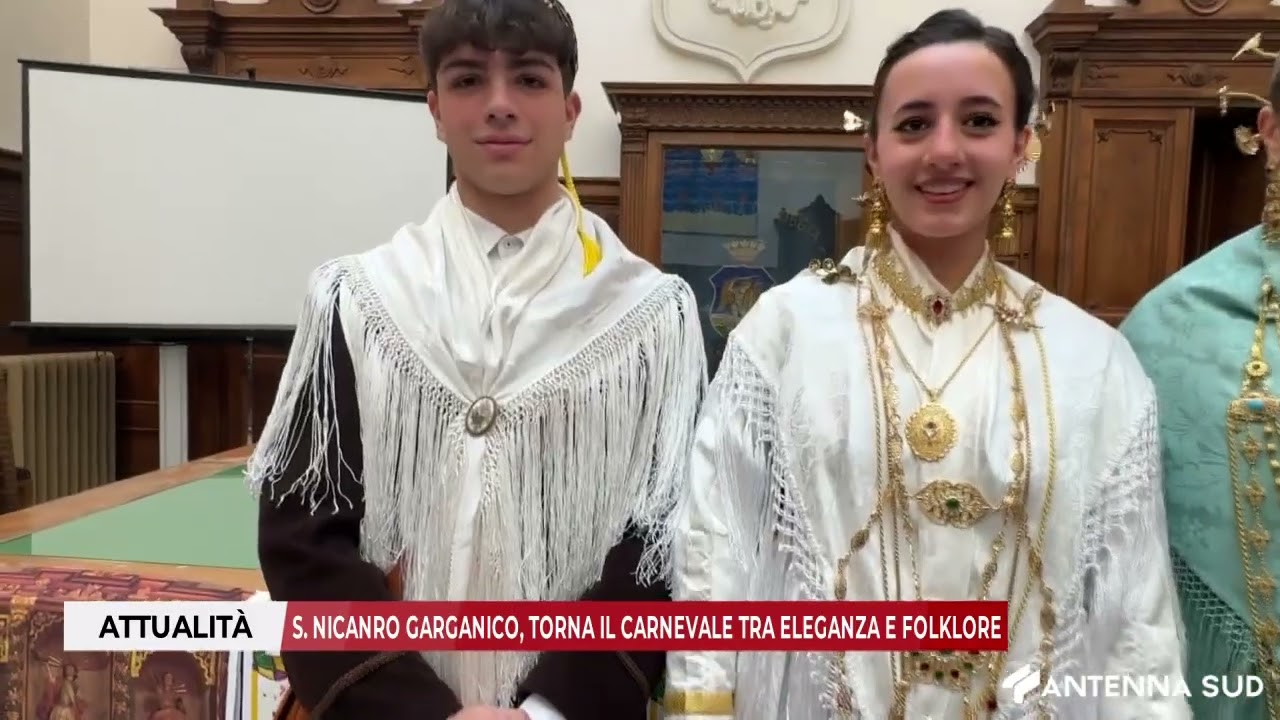 13 FEBBRAIO 2025 - SAN NICANDRO GARGANICO, TORNA IL CARNEVALE TRA ELEGANZA E FOLKLORE