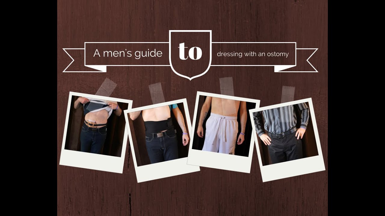 Ostomy clothing guide for men