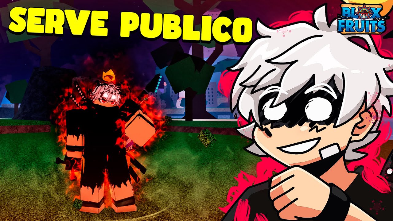 PEGUEI V1, V2, V3 E V4 DA HUMAN EM SERVE PÚBLICO NA MINHA NOVA CONTA NO BLOX FRUITS!!👊🏻❄️
